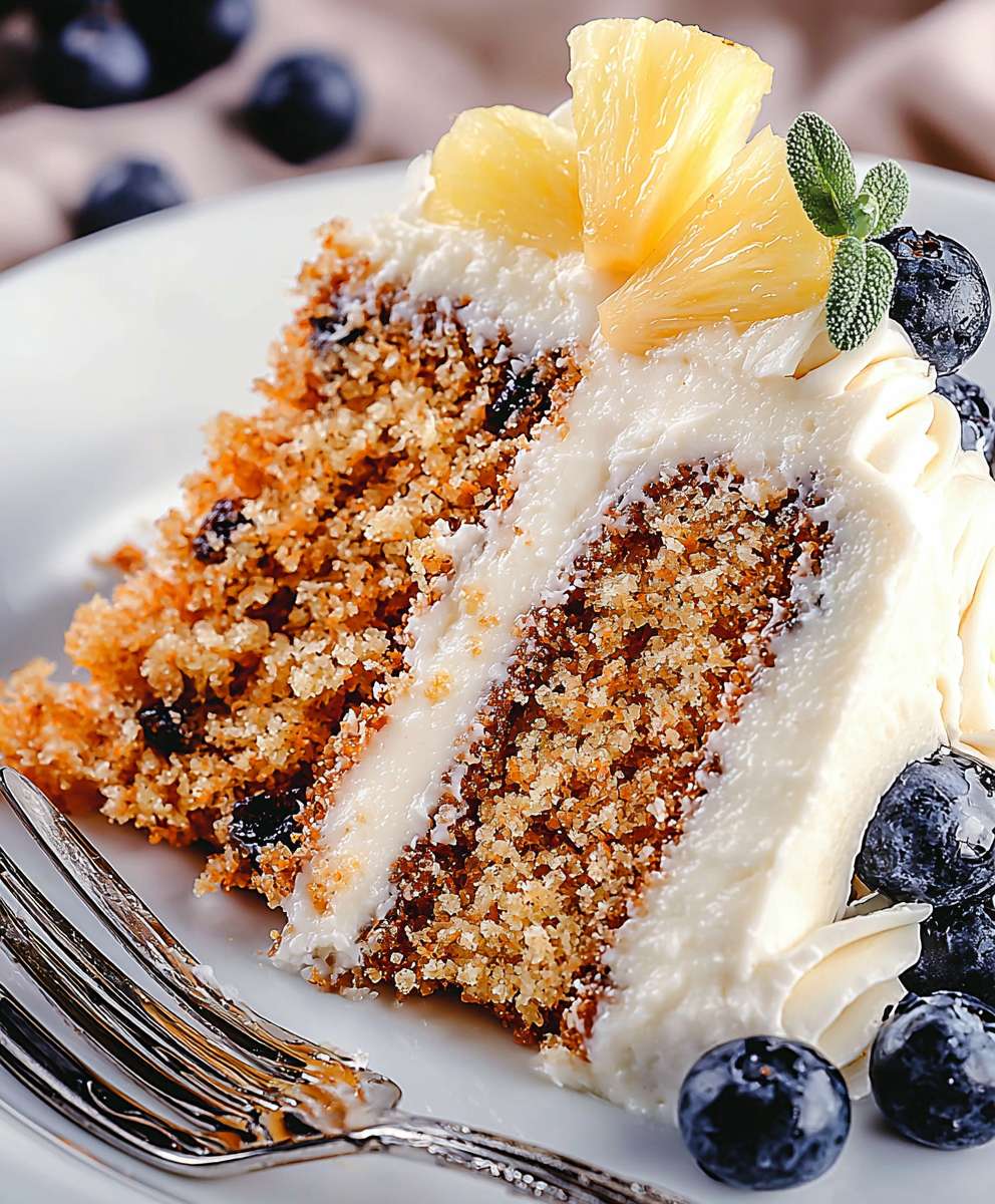 Carrot Cake Pineapple Coconut