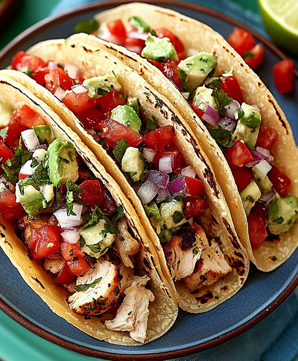 Baja Chicken Tacos