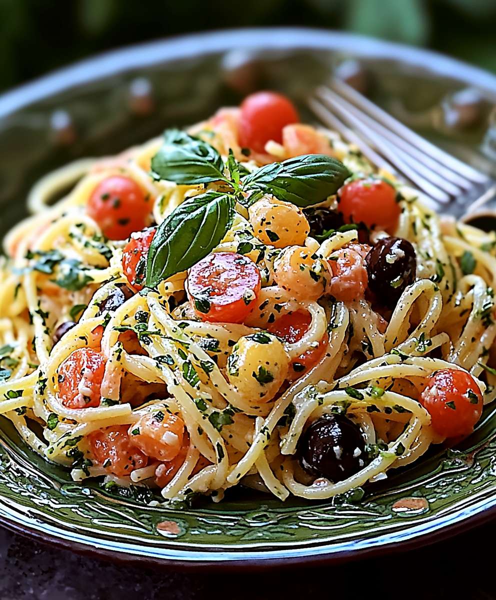 Garden Spaghetti Salad