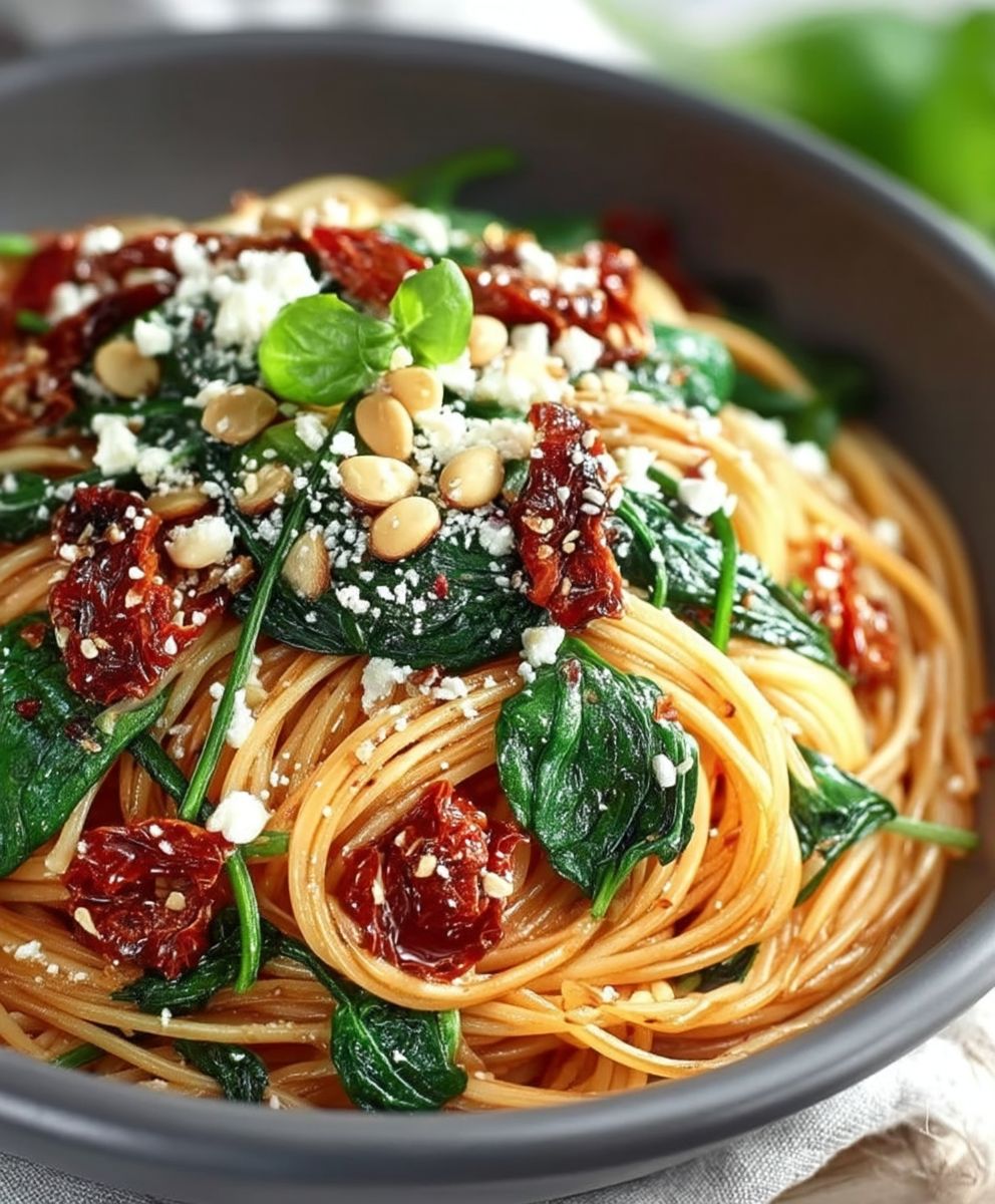 Sun Dried Tomato Spaghetti