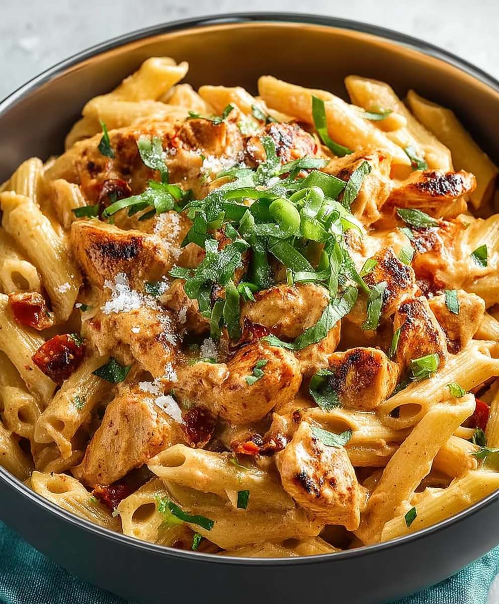 Crock Pot Cajun Chicken Pasta