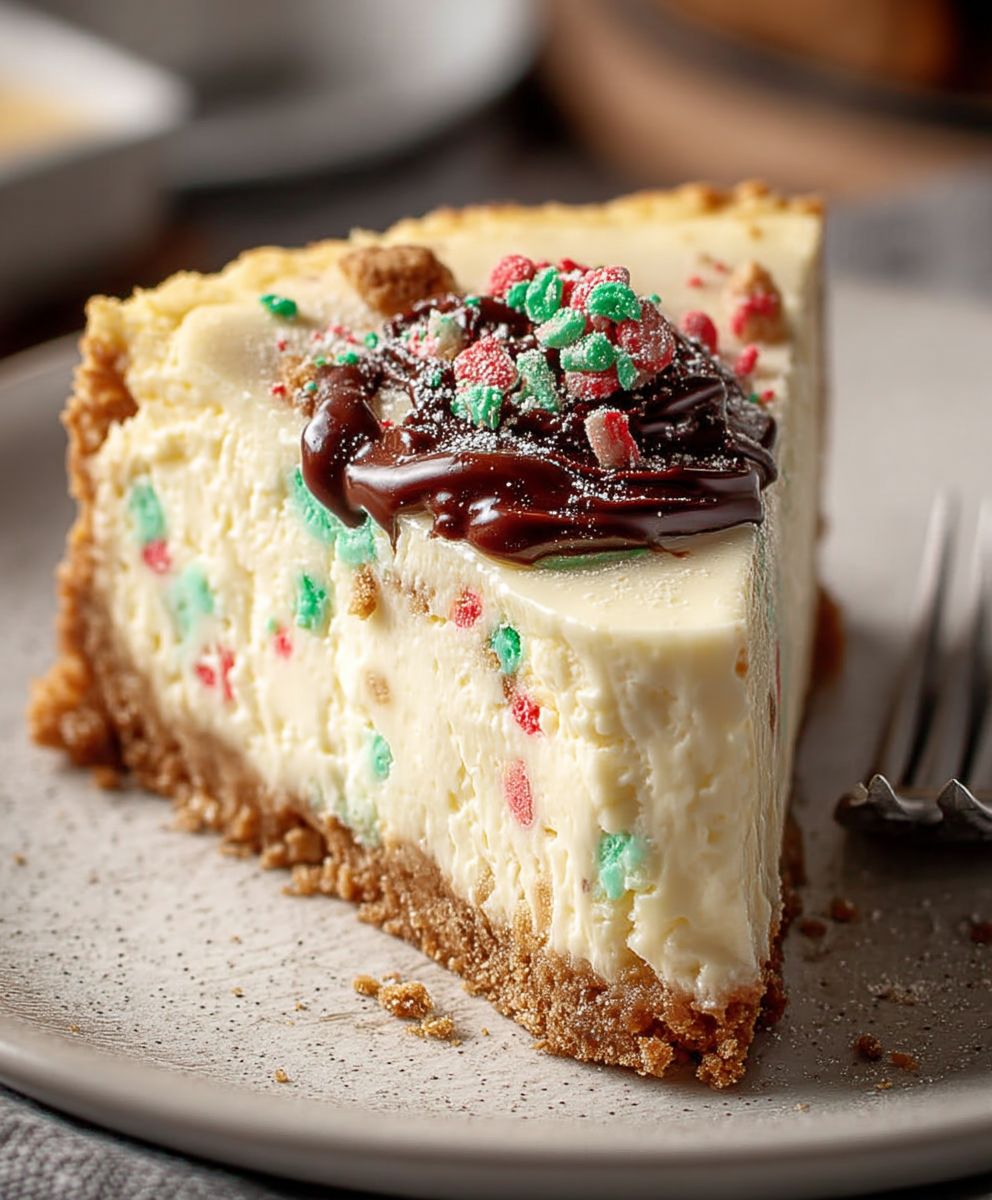Sugar cookie cheesecake
