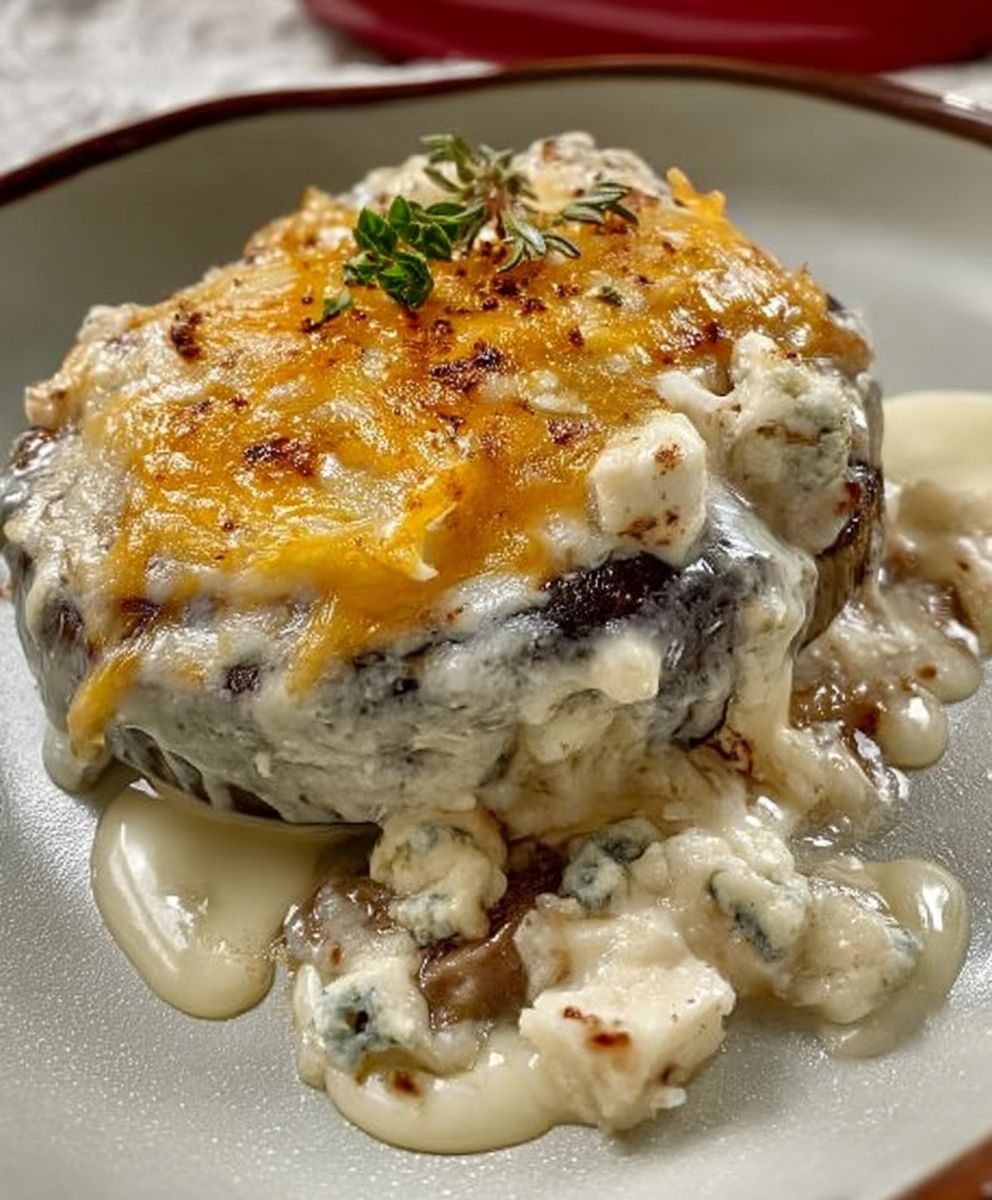 Eggplant gorgonzola