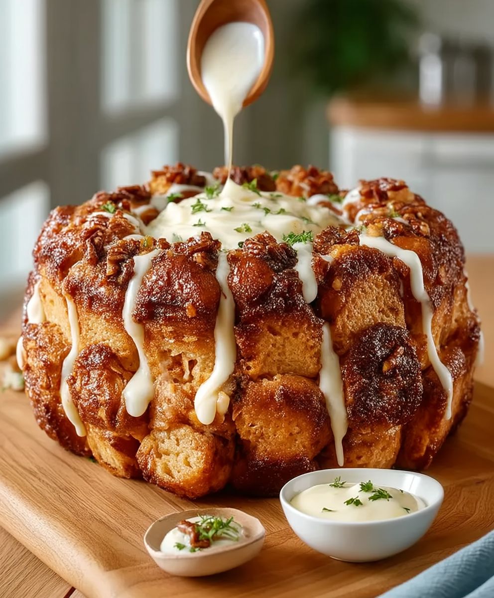 Carrot Cake Monkey Bread
