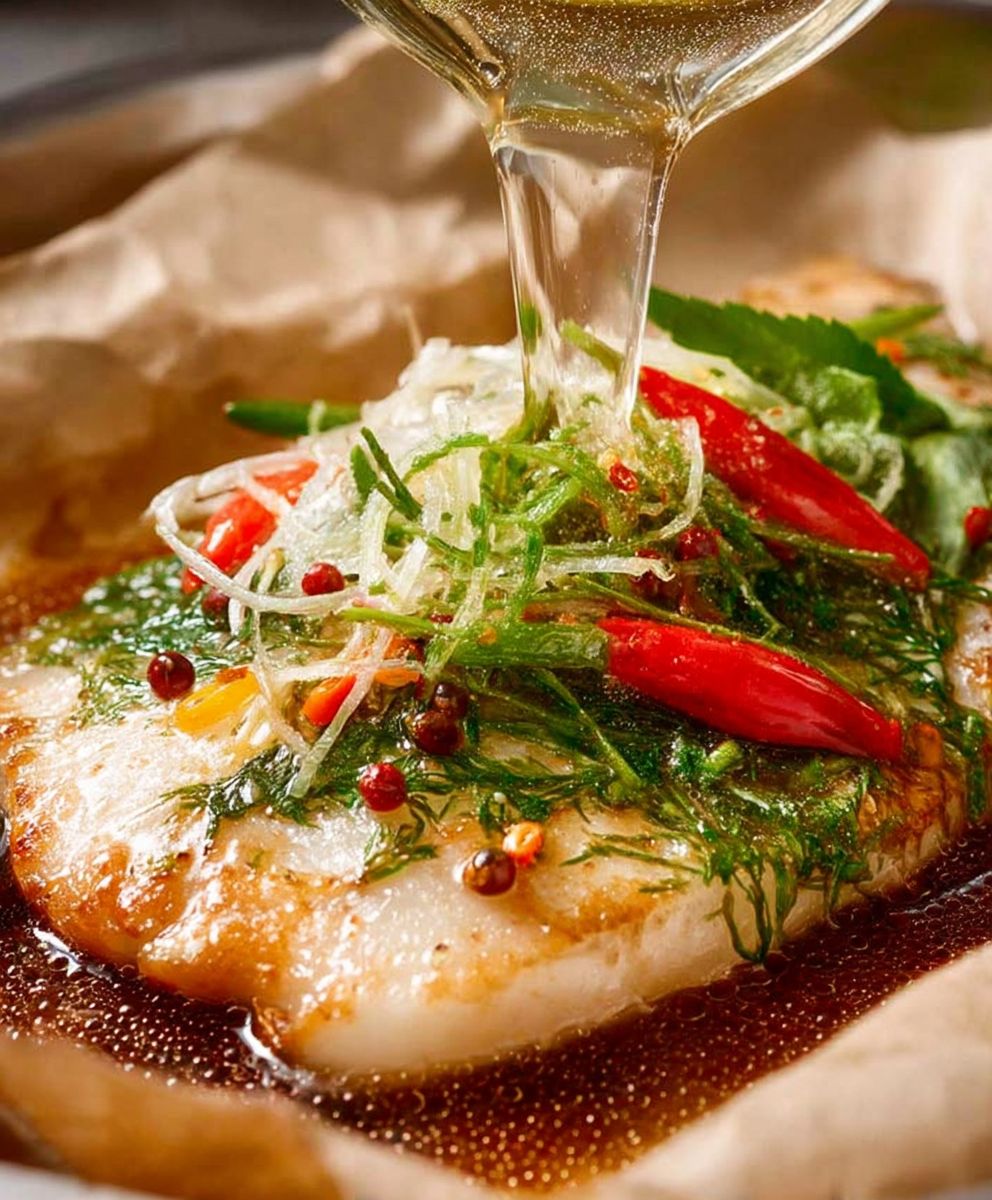 Ginger Steamed Fish