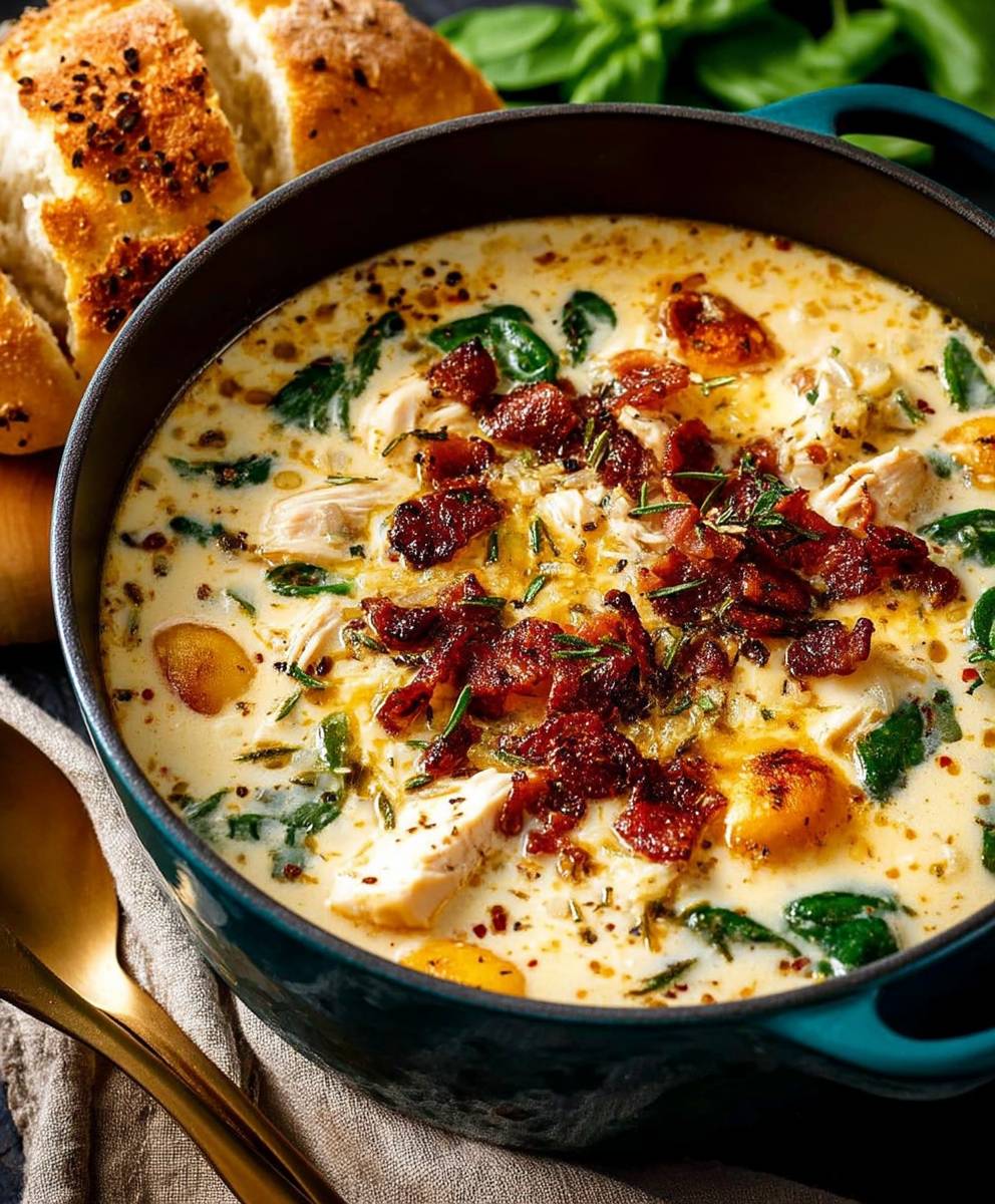 Tuscan Chicken Soup