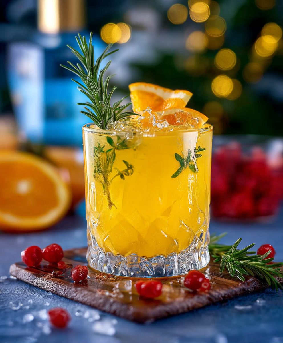 Vodka orange cocktail
