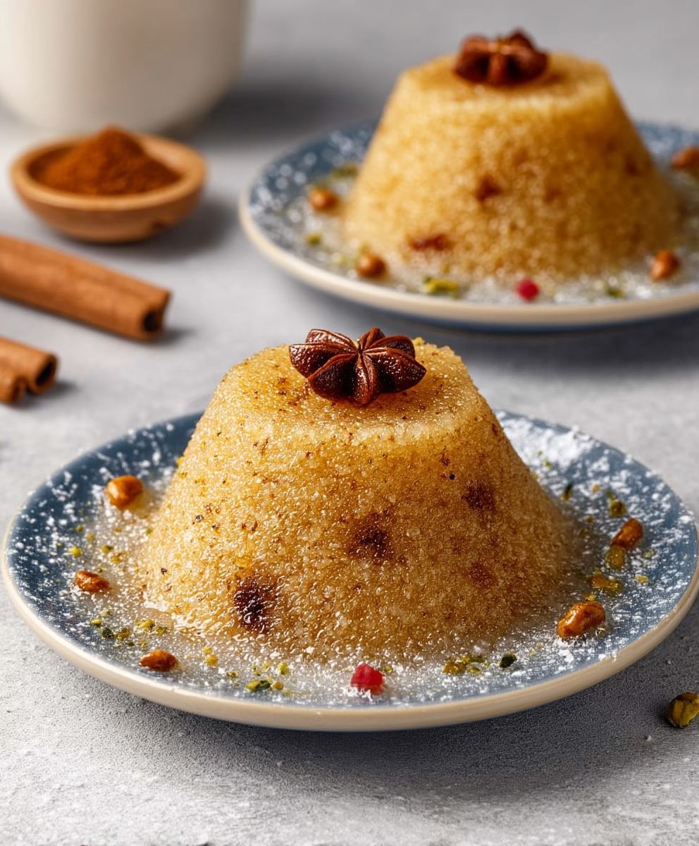 Semolina Halva Turkish