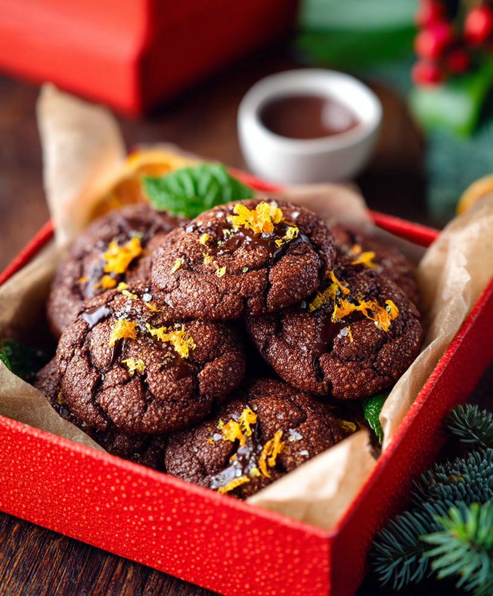 Chocolate Orange Cookies