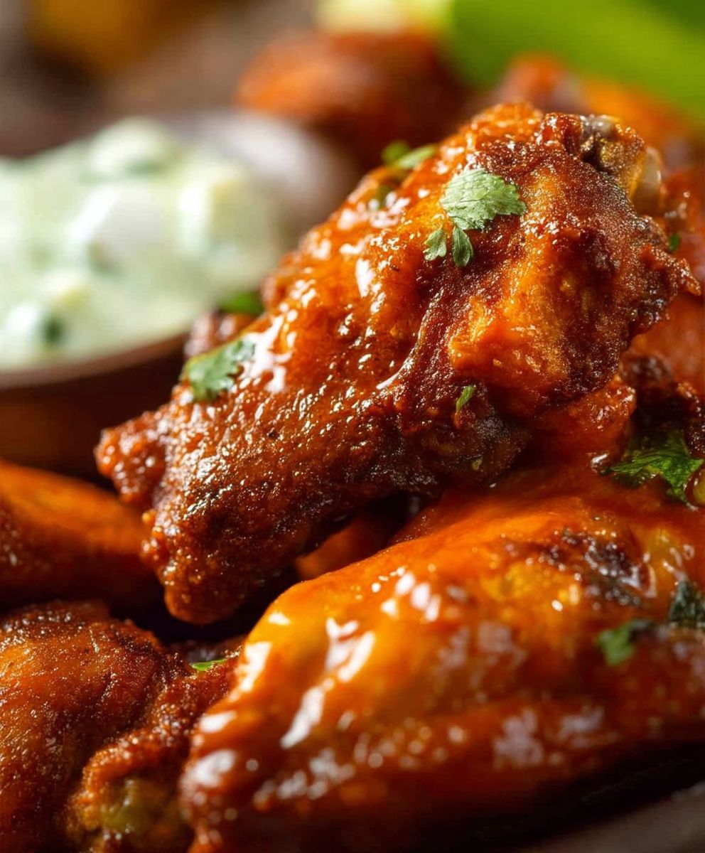 Baked Buffalo Wings