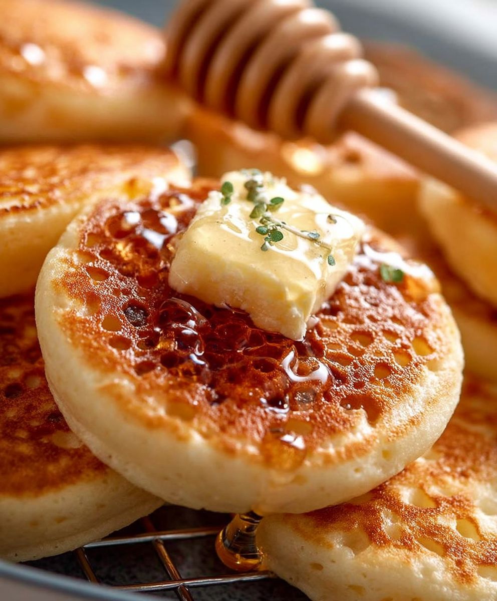 Homemade Crumpets