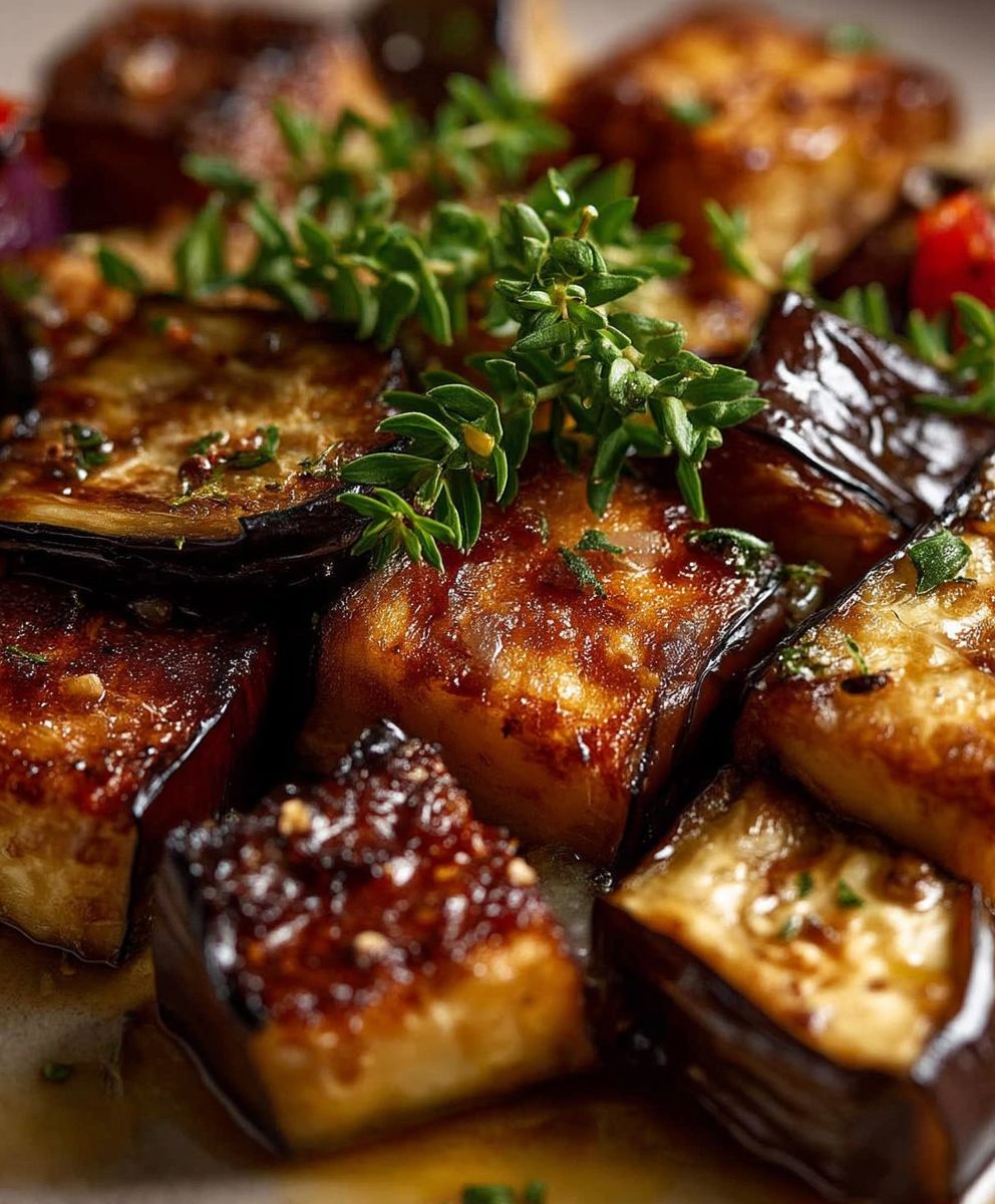 Roasted Eggplant Aubergine