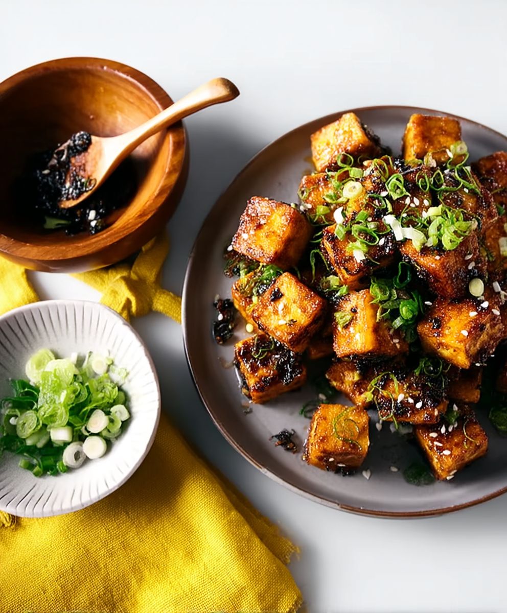 Honey Garlic Tofu Bites
