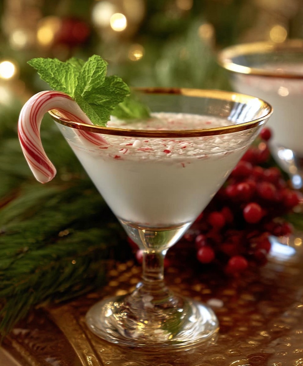 Peppermint Martini Cocktail