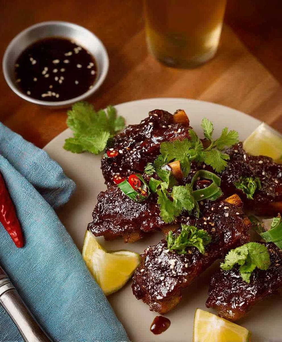Sticky Chinese Pork Ribs