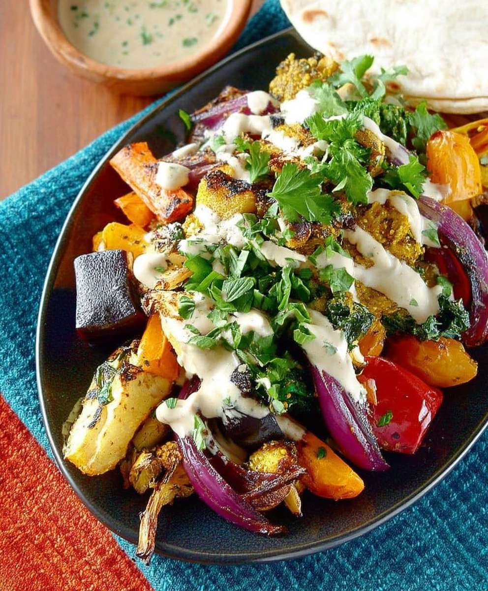 Middle Eastern Roasted Vegetables