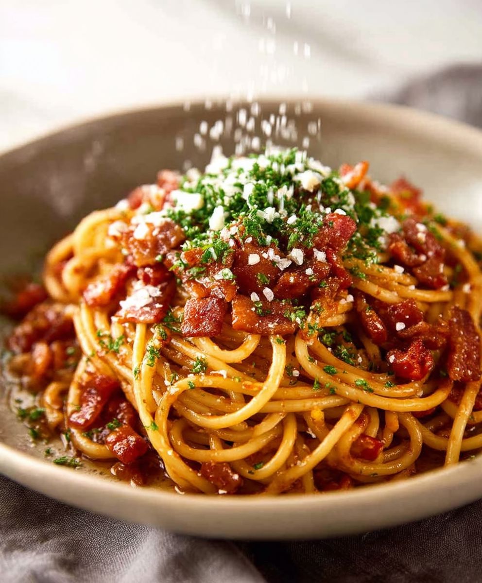 Tomato Bacon Pasta