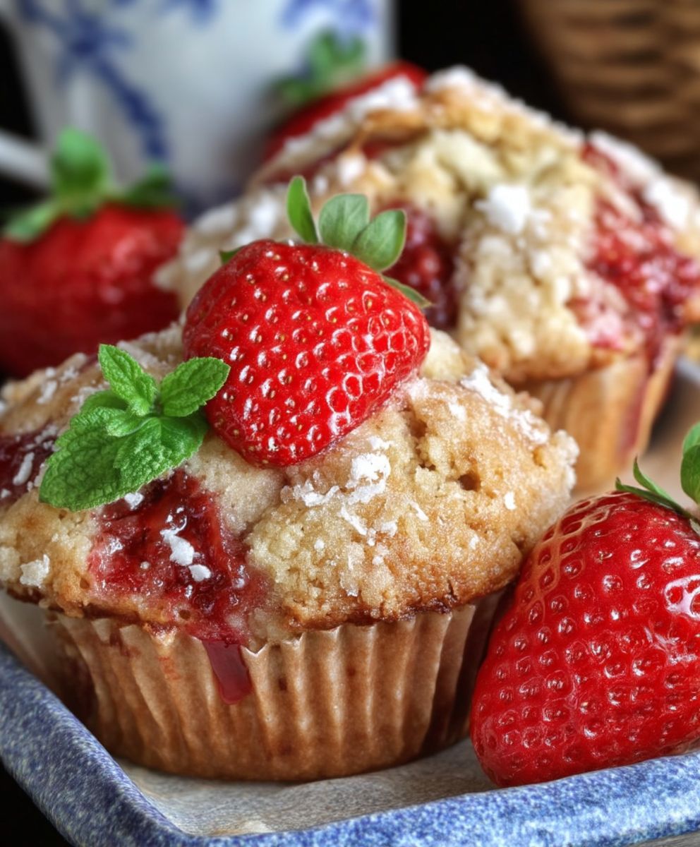 Strawberry Muffins