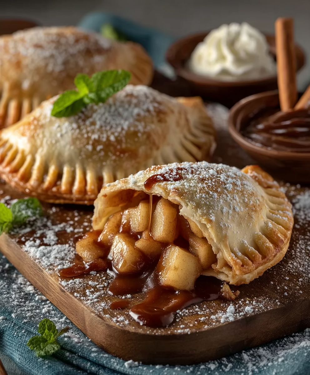Caramel Apple Empanadas