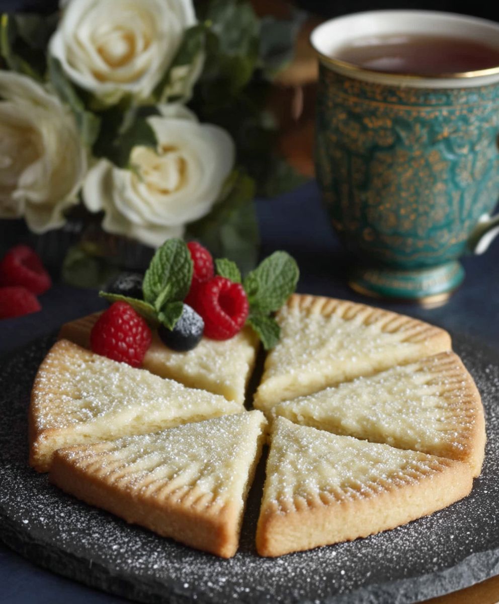 Scottish shortbread cookies