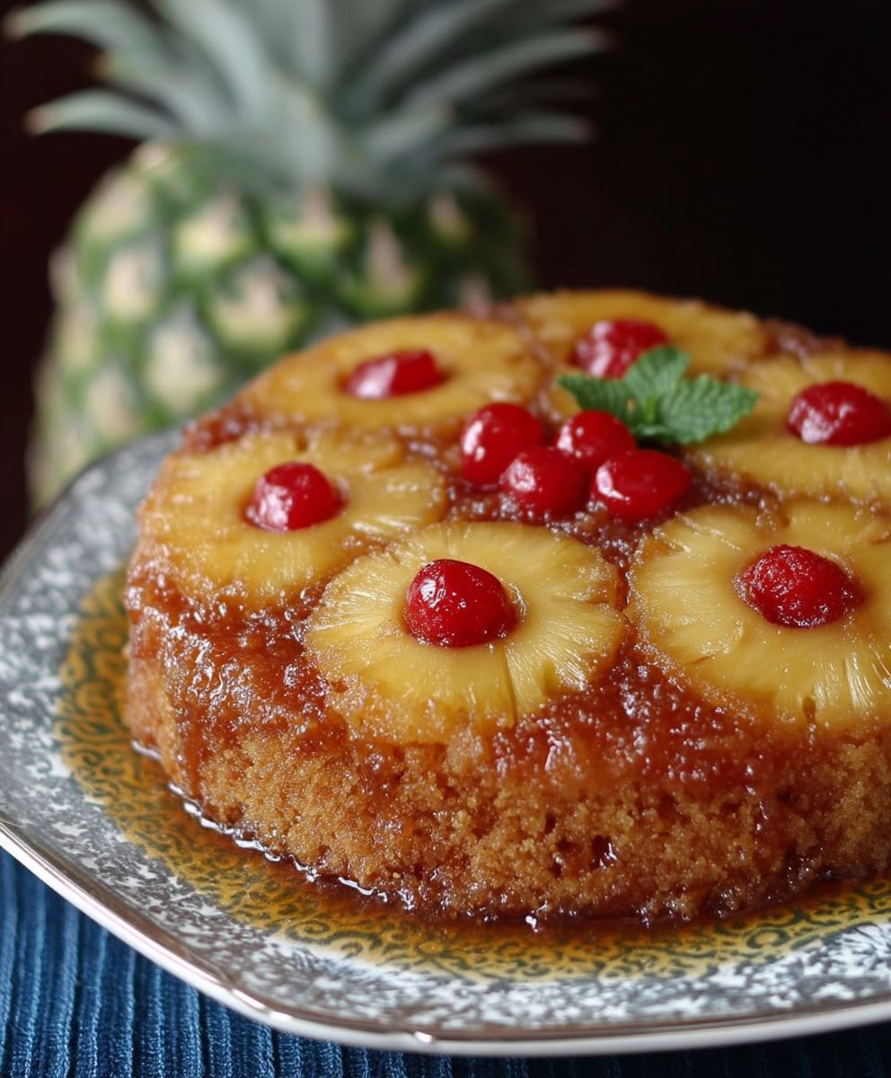 Pineapple Upside Down Cake