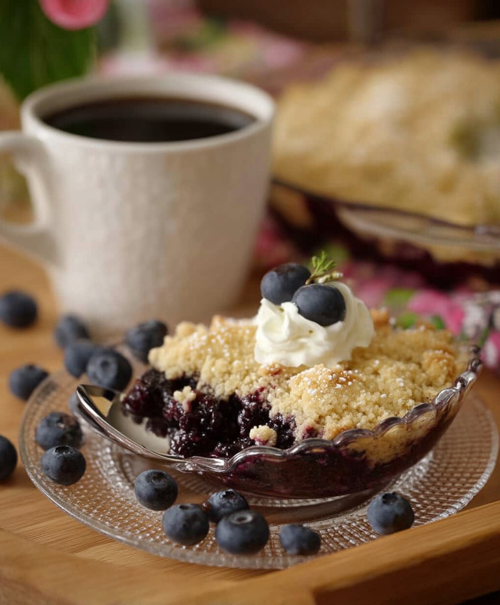 Blueberry Crumble