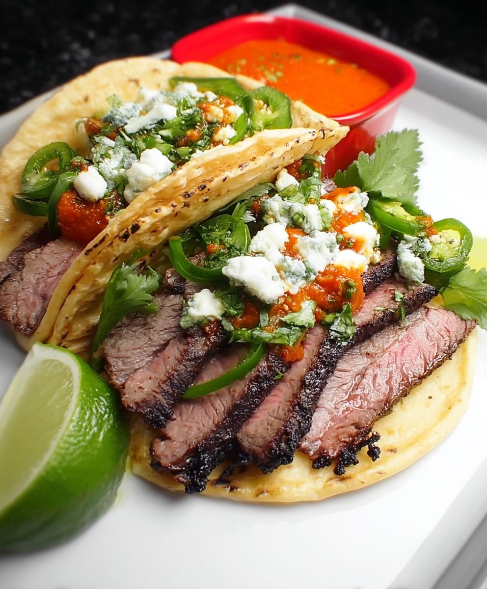 Steak tacos