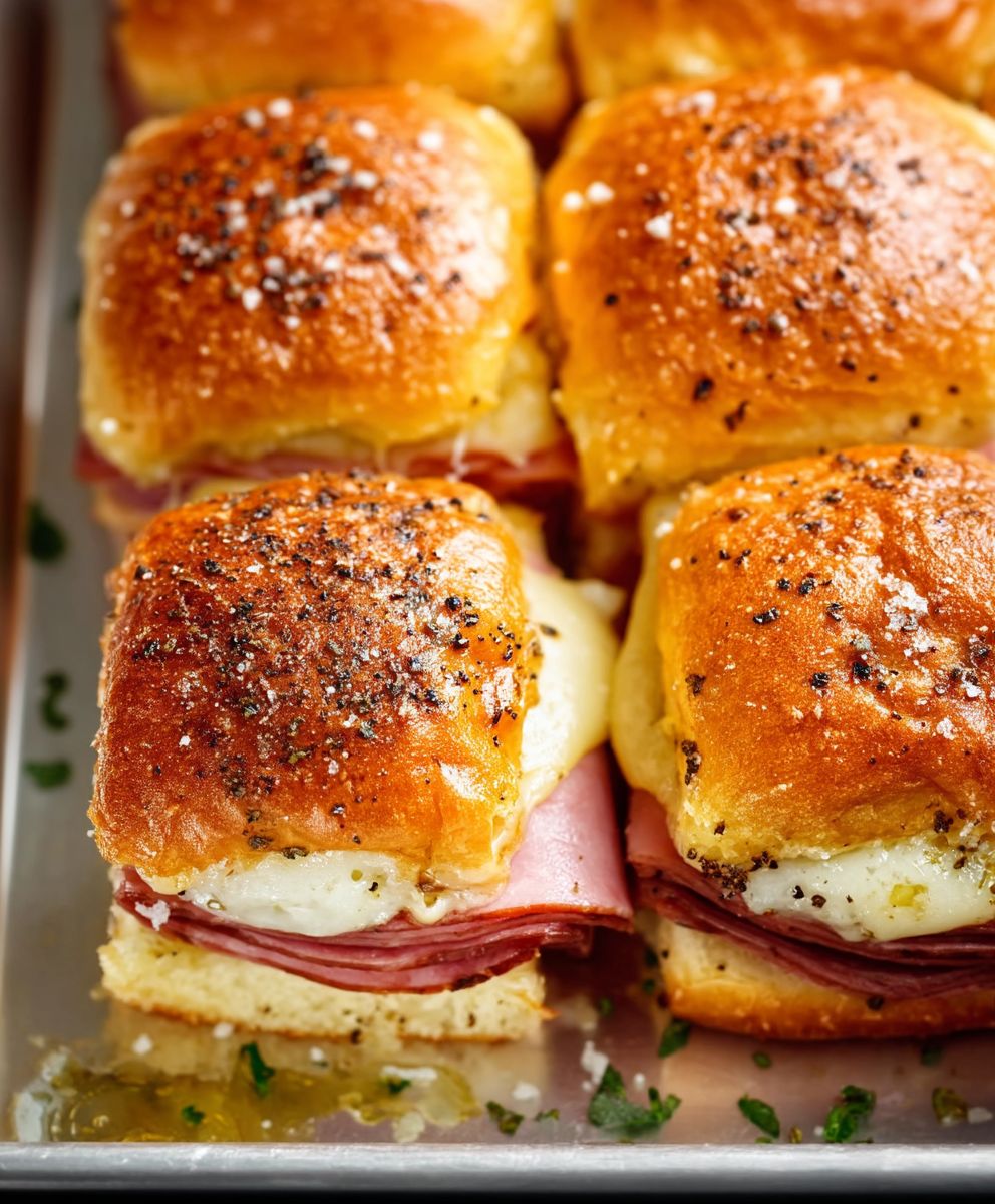 Ham and Cheese Sliders