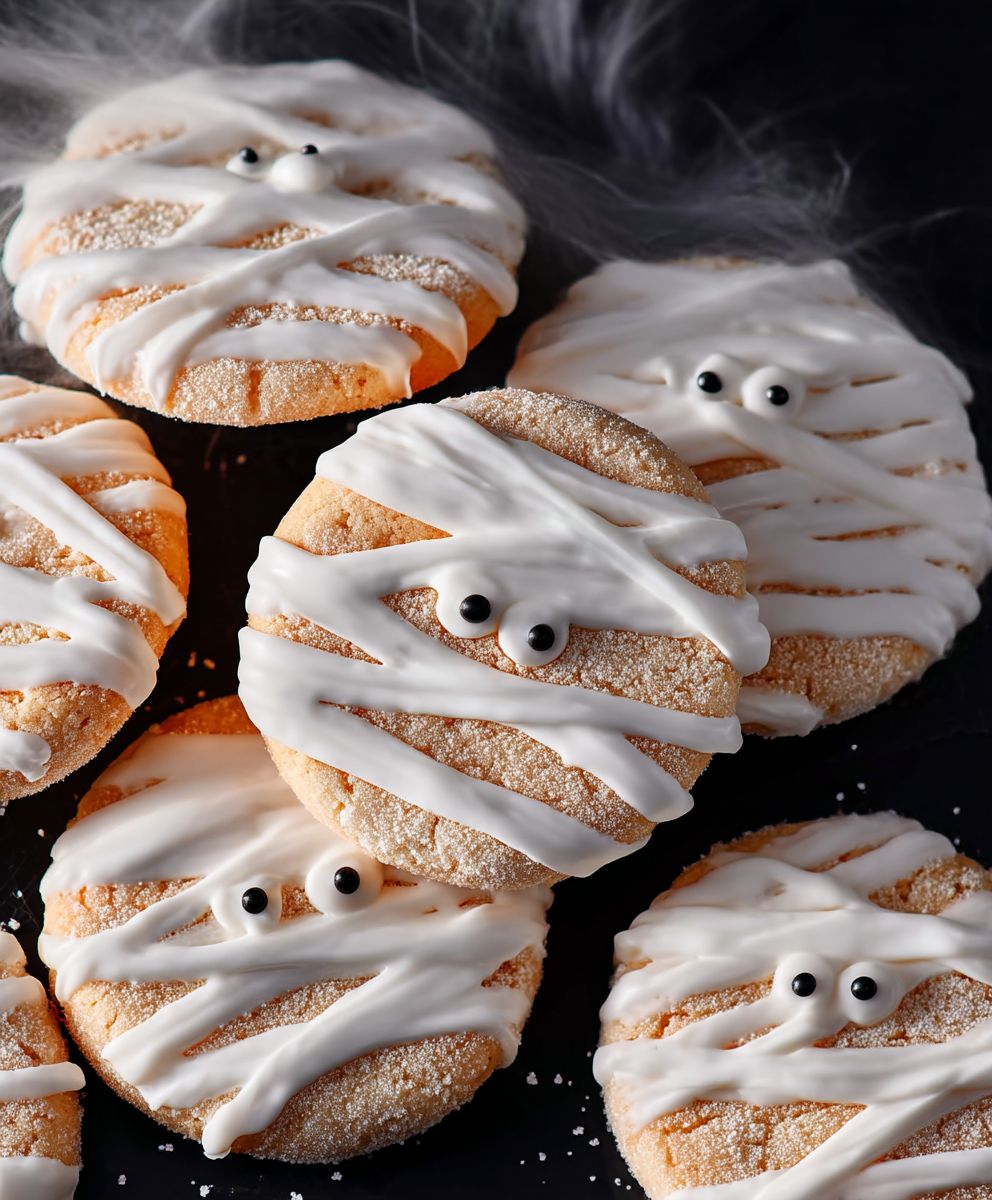 Mummy sugar cookies