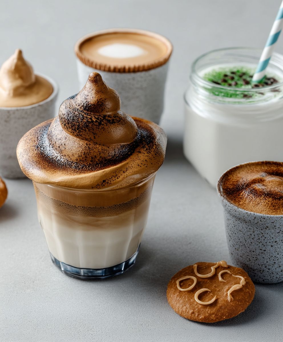Dalgona coffee