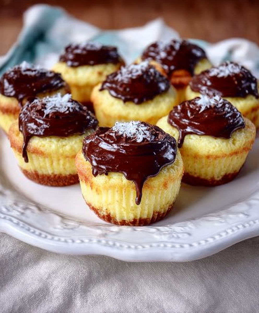 Boston Cream Cupcakes