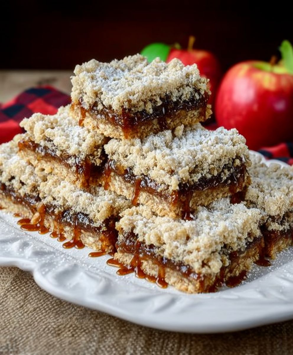 Apple butter bars
