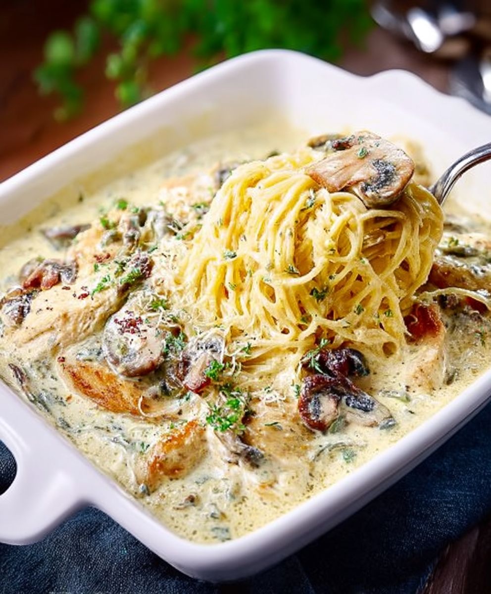 Chicken Tetrazzini