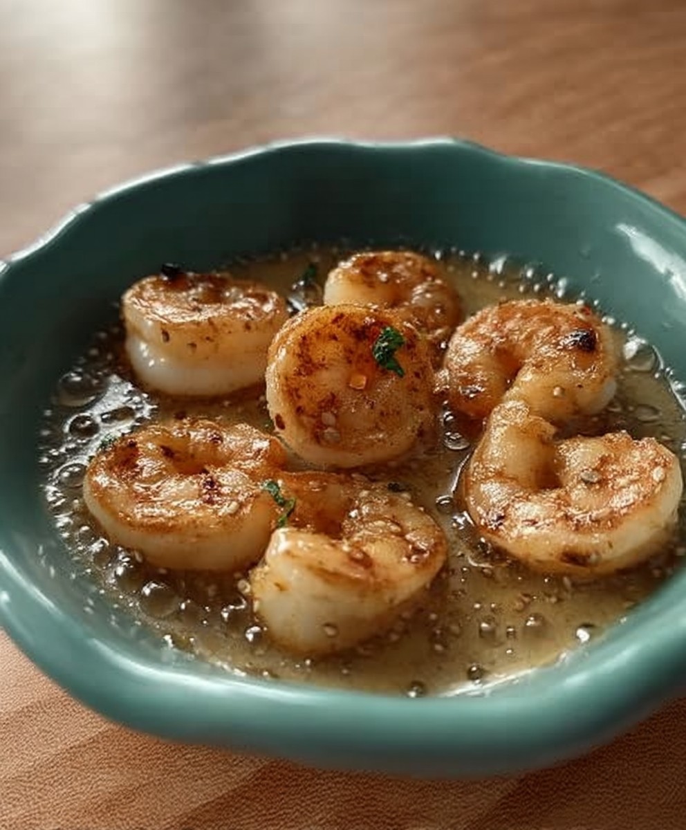 Garlic lime shrimp