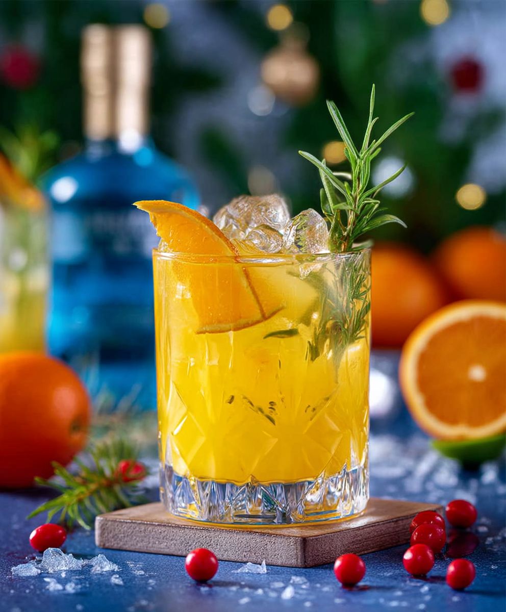 Vodka orange cocktail