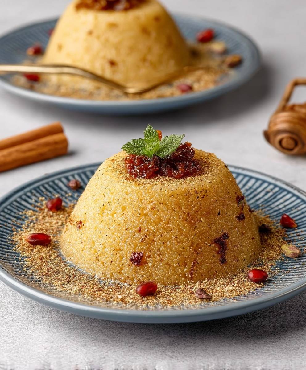 Semolina Halva Turkish