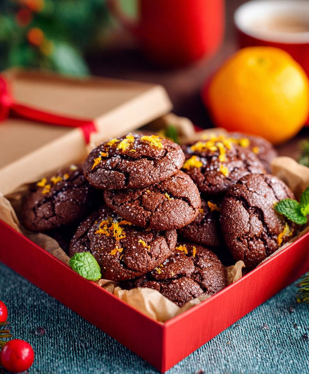 Chocolate Orange Cookies