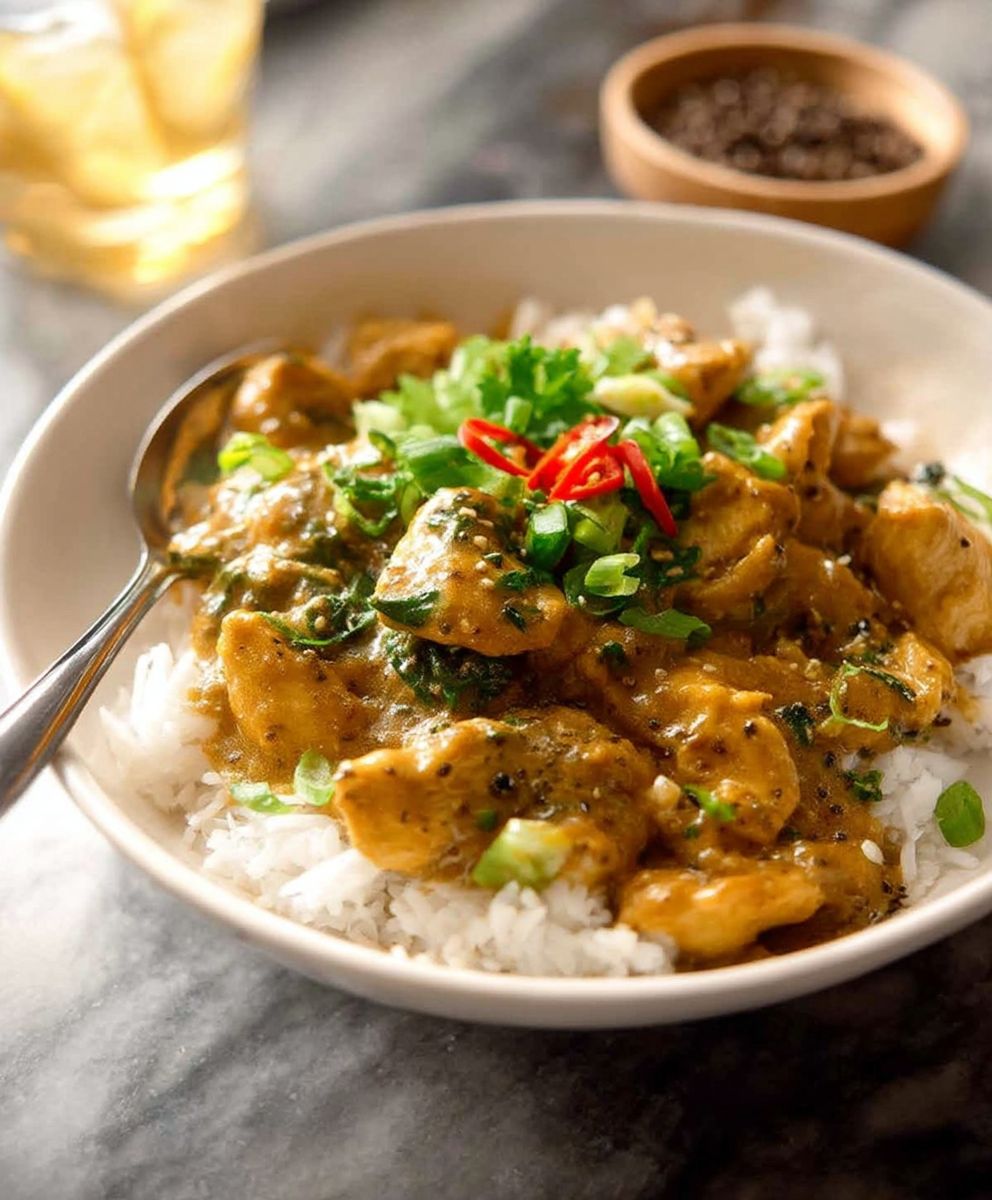 Chinese Satay Chicken Stir Fry