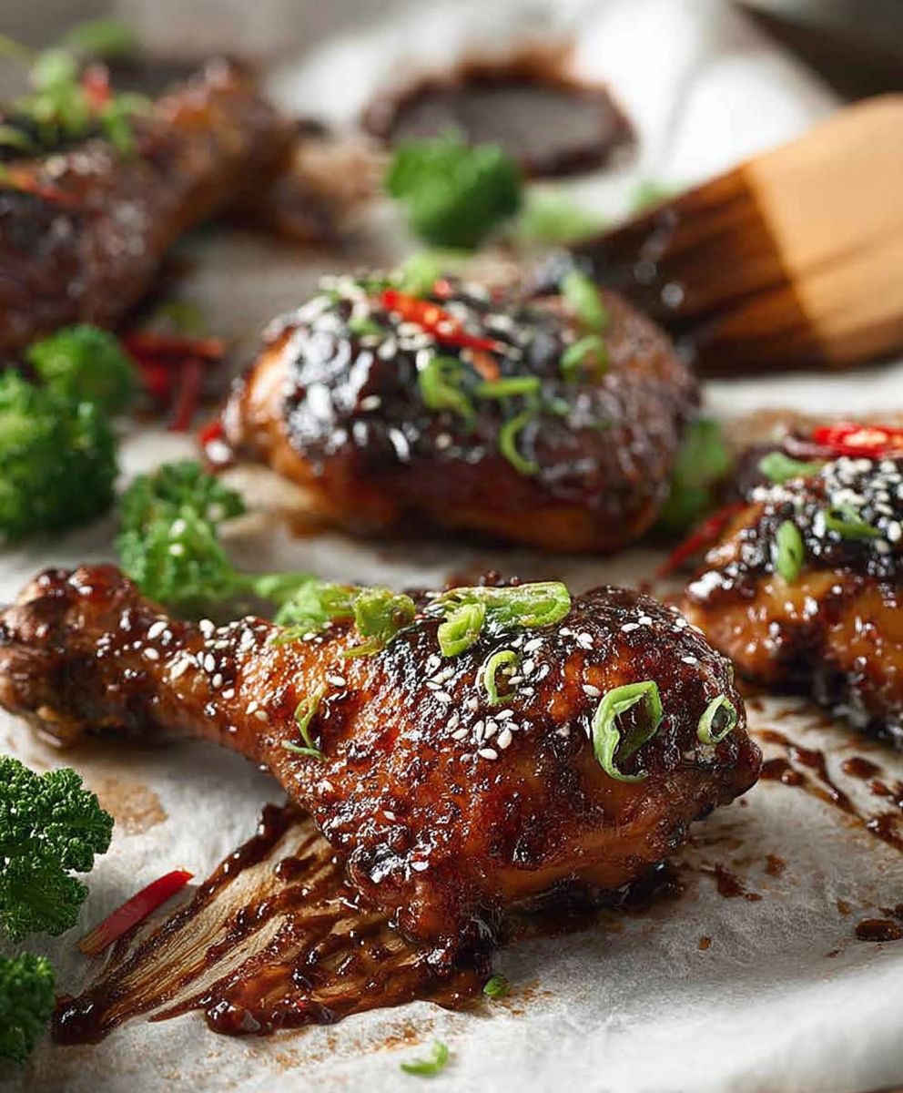 Sticky Chicken Drumsticks