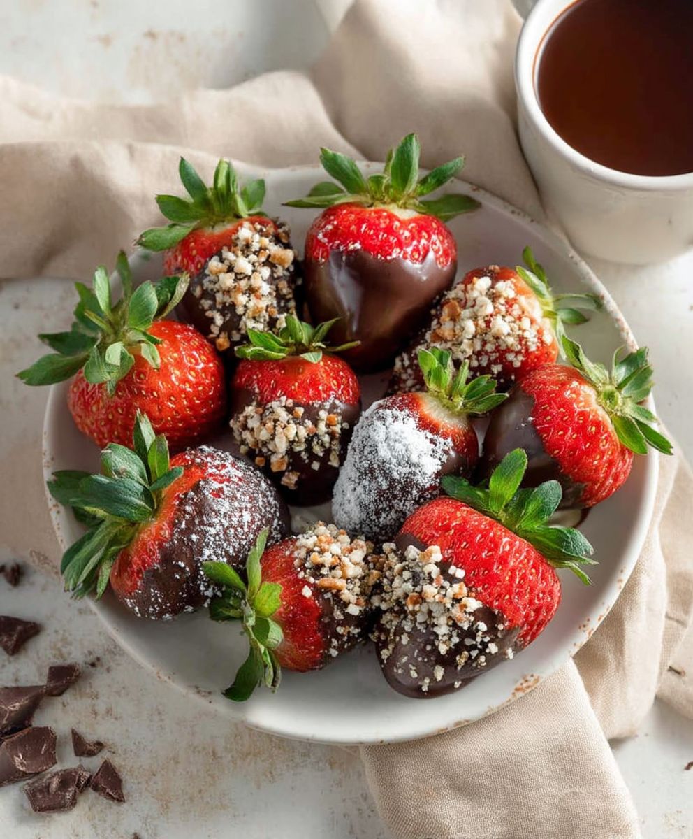 Chocolate covered strawberries