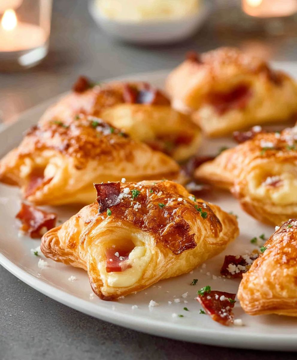 Ham and Cheese Puffs