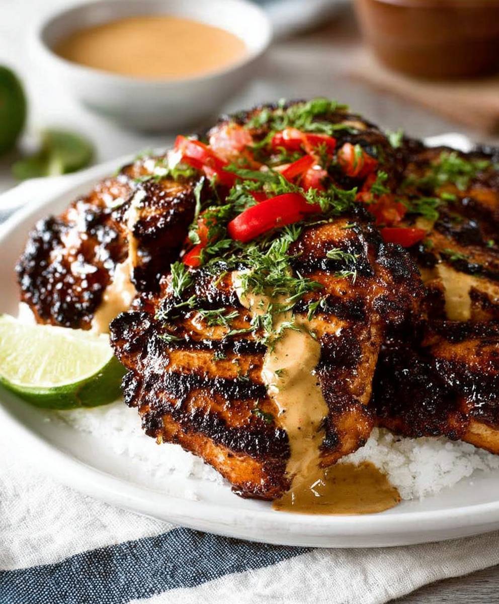 Coconut marinated chicken