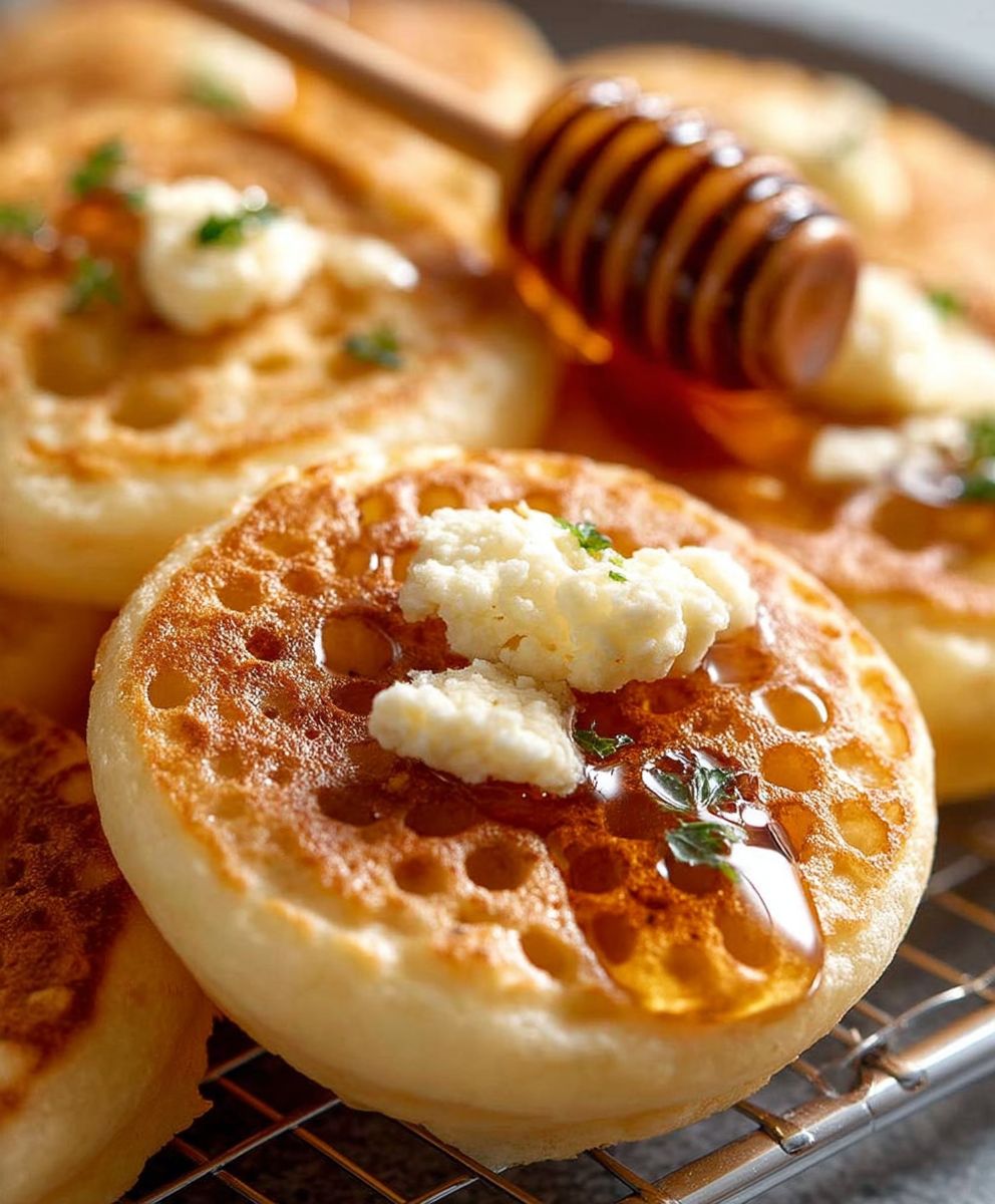 Homemade Crumpets