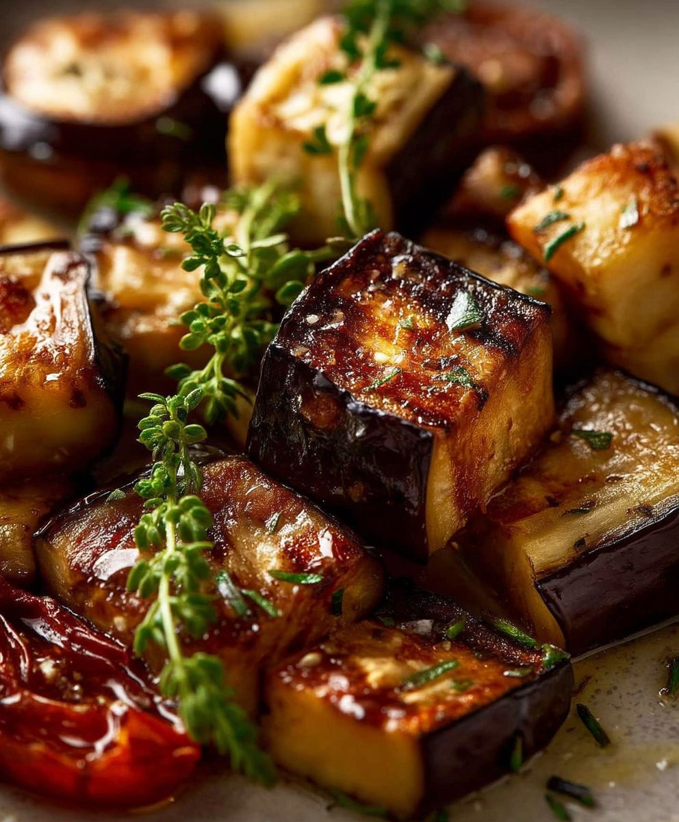 Roasted Eggplant Aubergine