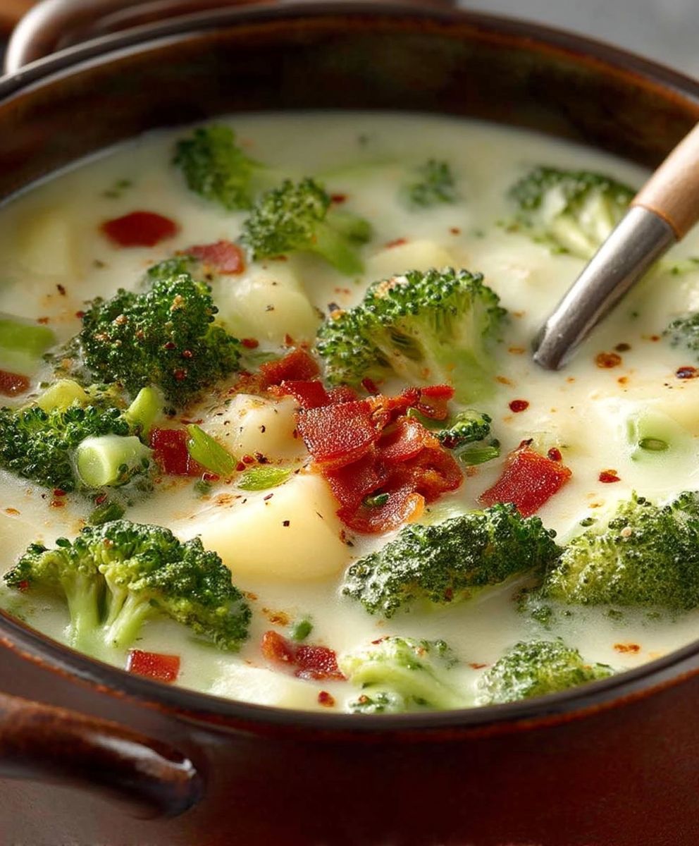 Broccoli potato soup