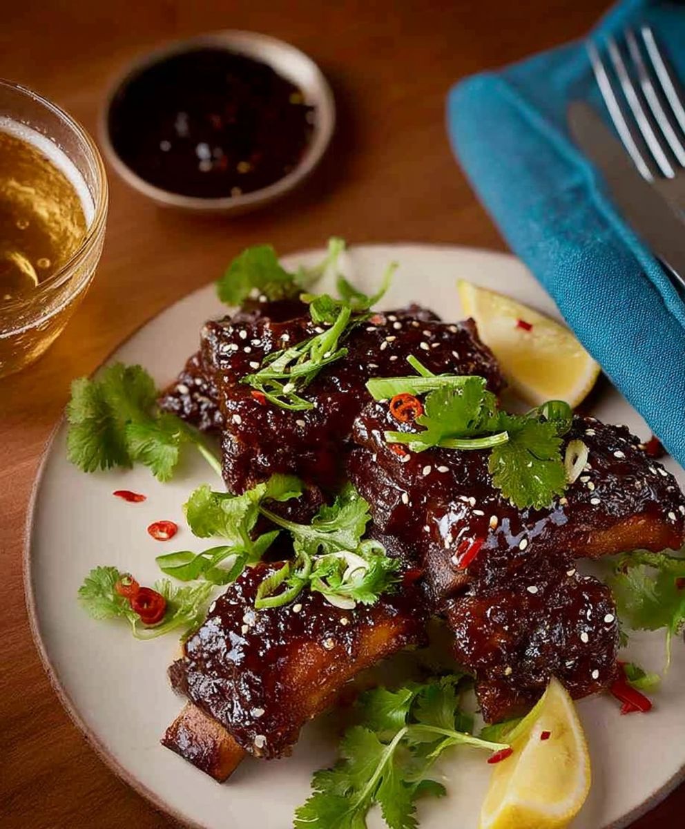 Sticky Chinese Pork Ribs