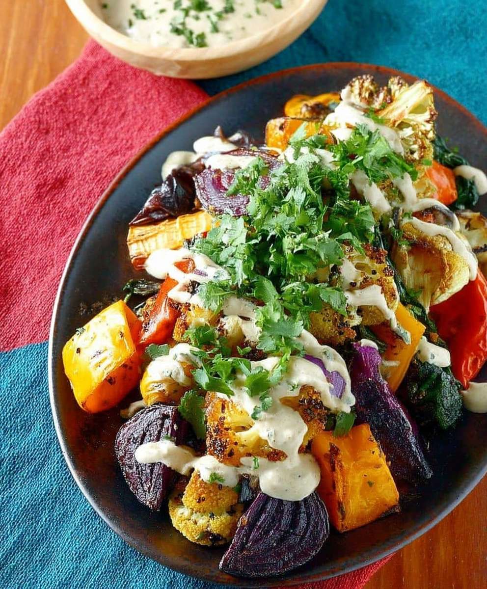 Middle Eastern Roasted Vegetables