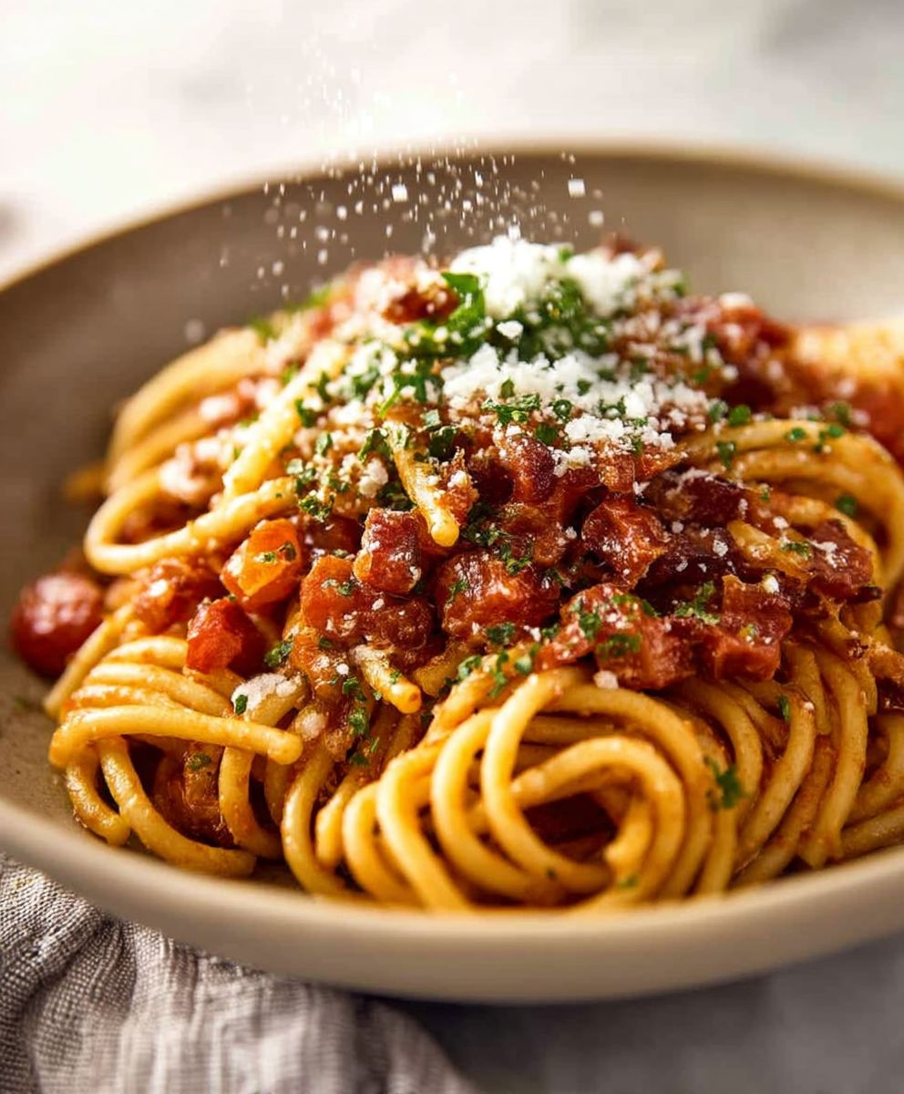 Tomato Bacon Pasta