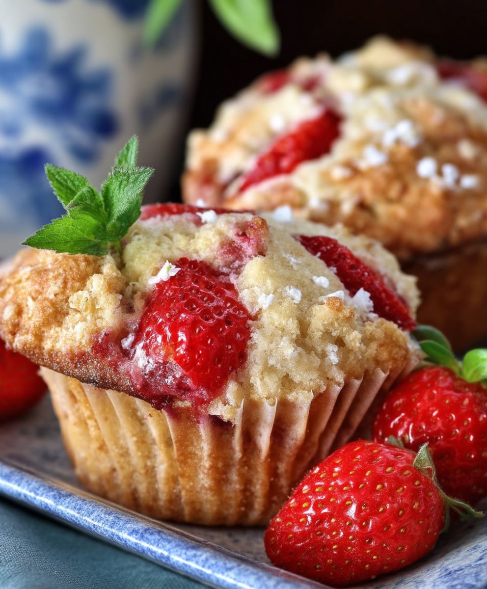 Strawberry Muffins