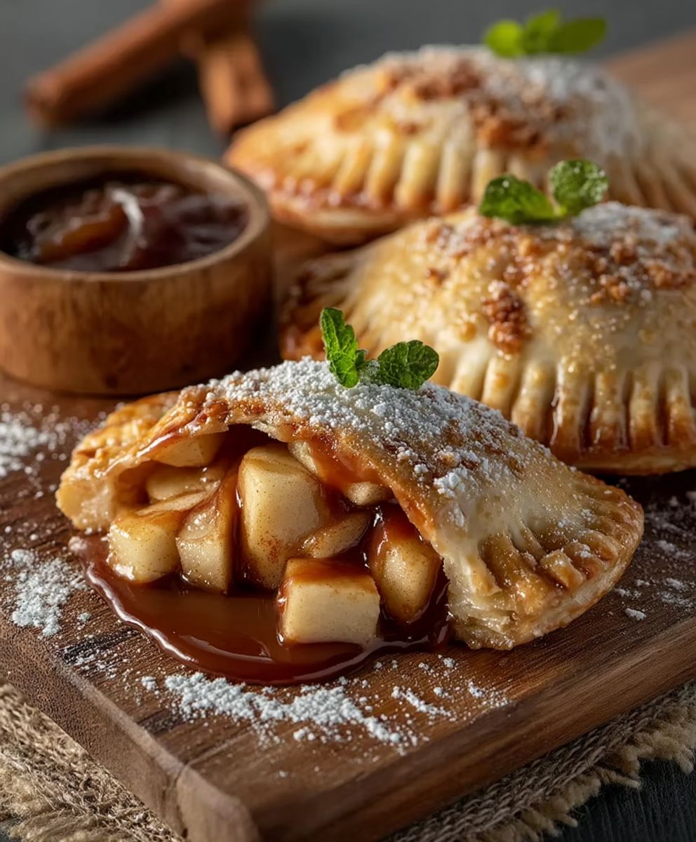 Caramel Apple Empanadas
